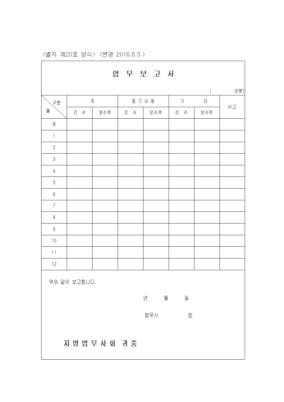 별지 20호 양식